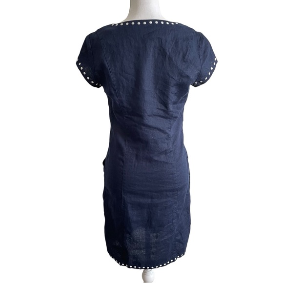 Boden Leandra Embroidered Dress Size 4 - Picture 5 of 12